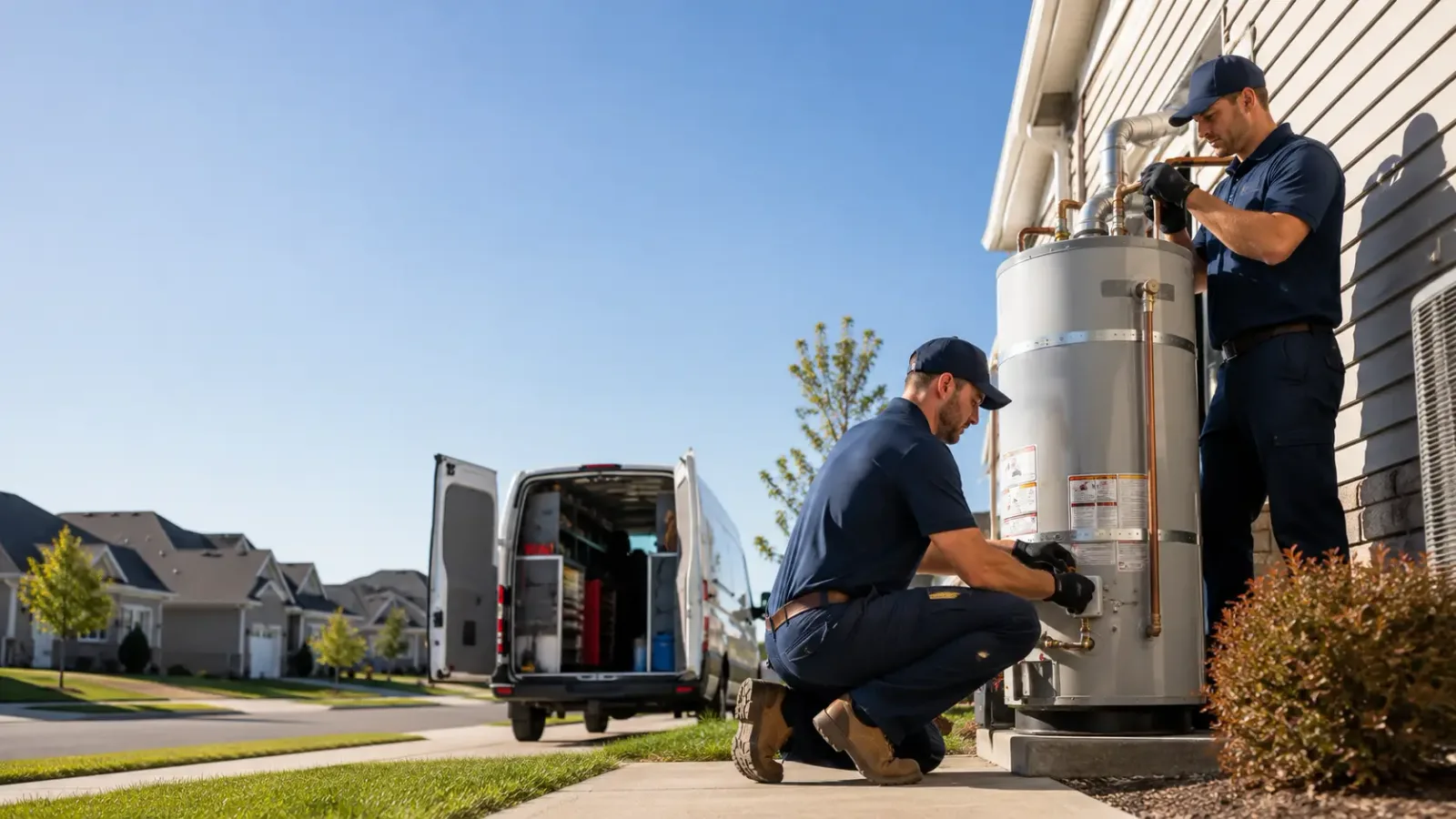 Water Heater Installation in Poplar, WI